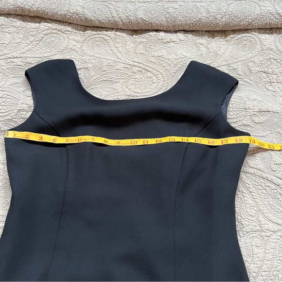 Elegant Beaded Black Dress - Picture 7 of 8